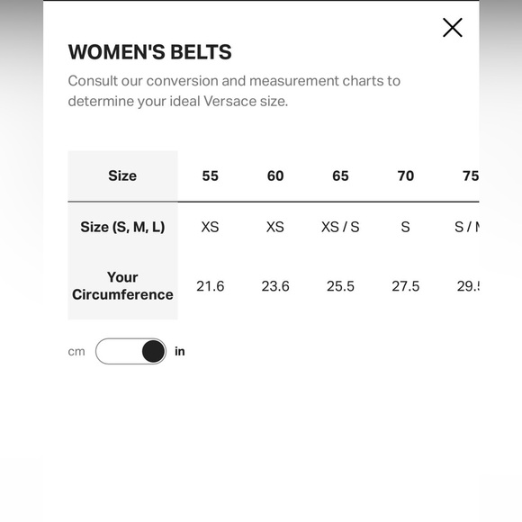 BNIB Authentic Versace Medusa Belt - Picture 13 of 16